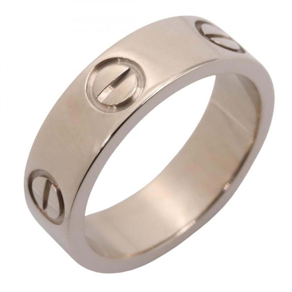 CARTIER 18k Silver Love Ring